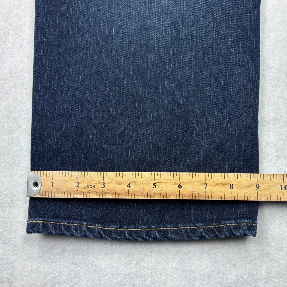 Polo Ralph Lauren Jeans Mens 42x30 Blue Hampton Relaxed Straight Stretch Denim
